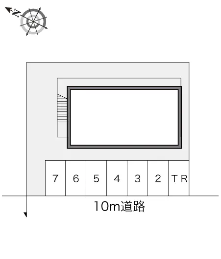 ★手数料０円★静岡市駿河区中島　月極駐車場（LP）